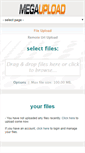 Mobile Screenshot of megaupload.us