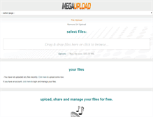 Tablet Screenshot of megaupload.us